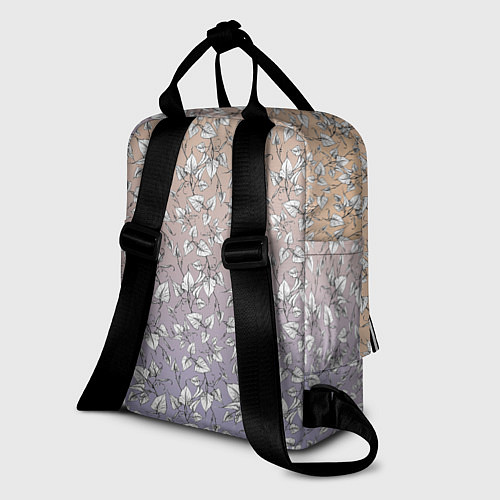 Женский рюкзак Плющ и градиент / 3D-принт – фото 2
