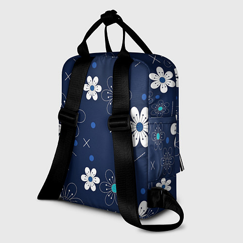 Женский рюкзак Ночная поляна / 3D-принт – фото 2