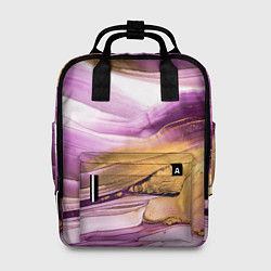 Рюкзак женский Наслоение красок, цвет: 3D-принт