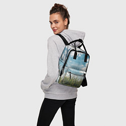 Рюкзак женский Небушко и полюшко, цвет: 3D-принт — фото 2