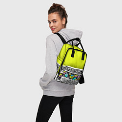 Рюкзак женский Яркий цветочный узор, цвет: 3D-принт — фото 2