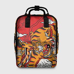 Рюкзак женский Год тигра, цвет: 3D-принт