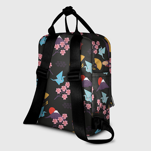 Женский рюкзак Япония паттерн / 3D-принт – фото 2