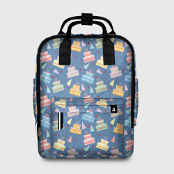 Рюкзак женский Торты, цвет: 3D-принт