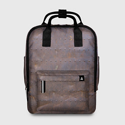 Рюкзак женский Ржавый металл, цвет: 3D-принт