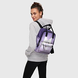 Рюкзак женский BTS Purple, цвет: 3D-принт — фото 2