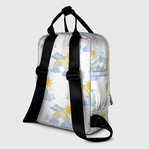 Женский рюкзак Погода / 3D-принт – фото 2