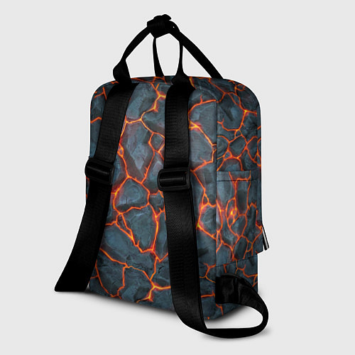 Женский рюкзак Моя магма / 3D-принт – фото 2