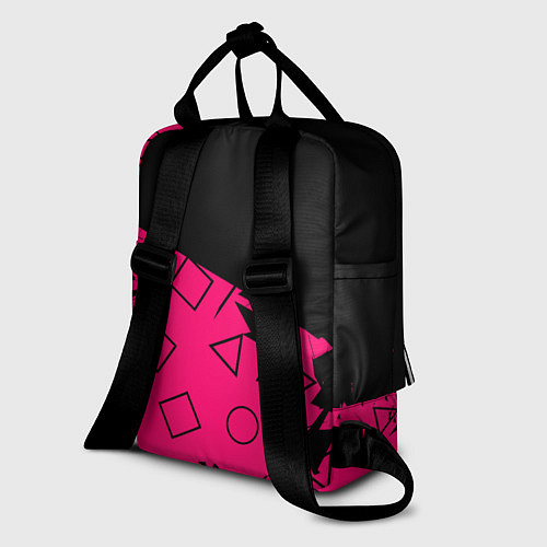 Женский рюкзак Игра в кальмара: Логотип / 3D-принт – фото 2