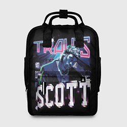 Рюкзак женский Travis Scott RAP, цвет: 3D-принт