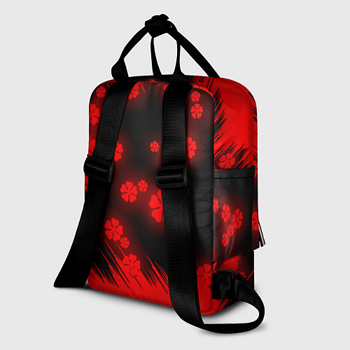 Женский рюкзак Чёрный клевер: Освещение / 3D-принт – фото 2