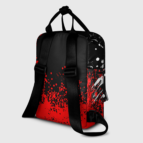 Женский рюкзак Берсерк: Брызги красок / 3D-принт – фото 2