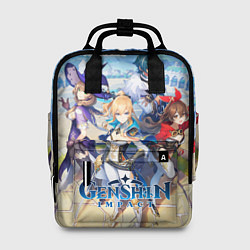 Женский рюкзак Genshin Impact: Ци Ци