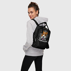 Рюкзак женский Джек-Рассел-Терьер Jack Russell Terrier, цвет: 3D-принт — фото 2