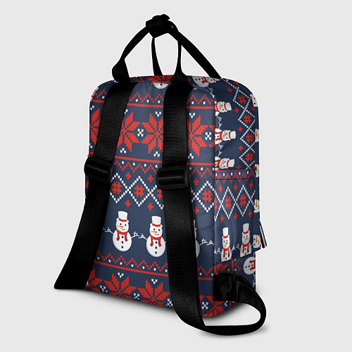 Женский рюкзак Christmas Background / 3D-принт – фото 2