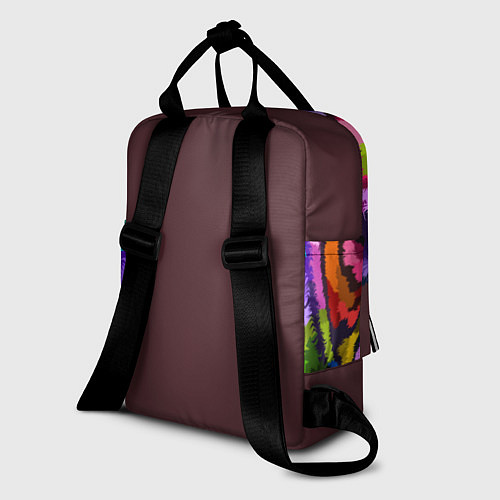 Женский рюкзак Морда тигра крупным планом / 3D-принт – фото 2