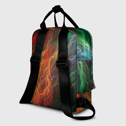 Женский рюкзак Цветной разряд / 3D-принт – фото 2