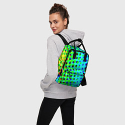 Рюкзак женский Цветная кислота, цвет: 3D-принт — фото 2