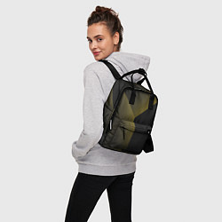 Рюкзак женский Градиентные полосы, цвет: 3D-принт — фото 2