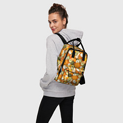 Рюкзак женский Тыквы Pumpkin, цвет: 3D-принт — фото 2