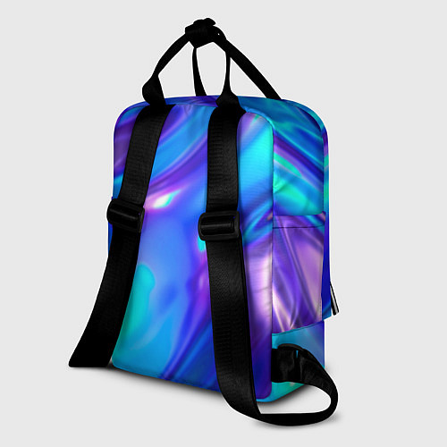 Женский рюкзак Neon Holographic / 3D-принт – фото 2