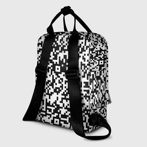 Женский рюкзак Стиль QR код / 3D-принт – фото 2