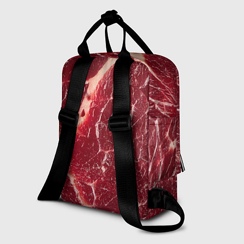 Женский рюкзак Свежее мясо / 3D-принт – фото 2