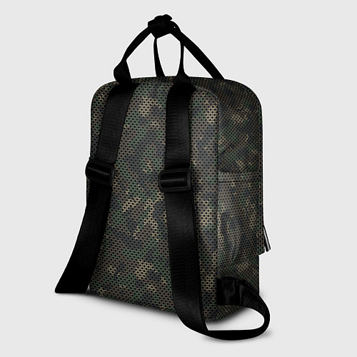 Женский рюкзак Камуфляж: лесной / 3D-принт – фото 2