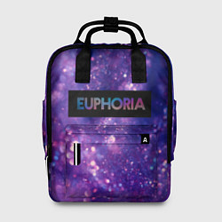 Рюкзак женский Сериал Euphoria - блестки, цвет: 3D-принт