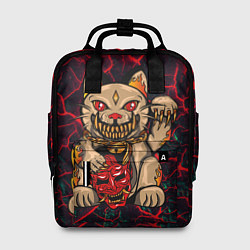 Рюкзак женский Злой кот Вуду, цвет: 3D-принт
