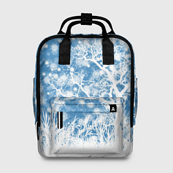 Рюкзак женский Коллекция Зимняя сказка Зимний пейзаж W-1, цвет: 3D-принт