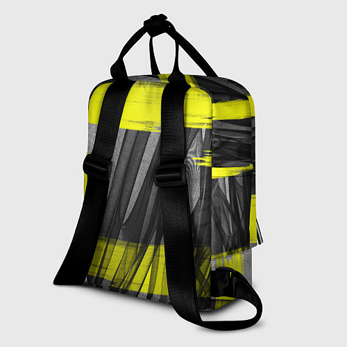 Женский рюкзак Коллекция Get inspired! Абстракция Fl-42-167-l-yel / 3D-принт – фото 2