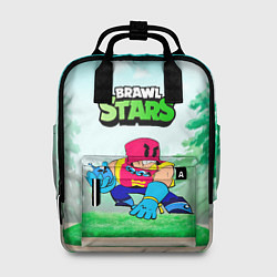 Рюкзак женский GROM ART BRAWL STARS ART, цвет: 3D-принт