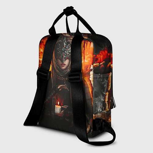 Женский рюкзак FIRE KEEPER Dark SOULS III Дарк соулс / 3D-принт – фото 2