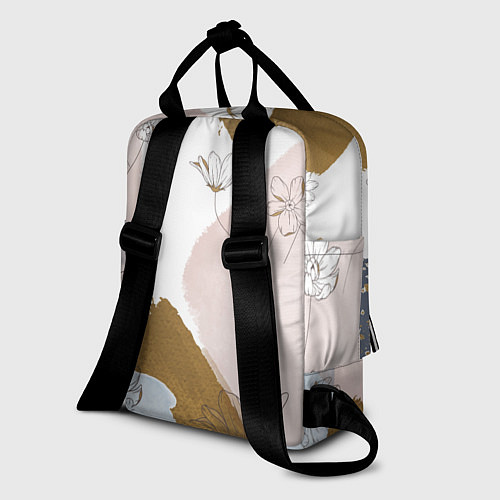 Женский рюкзак Палитра на холсте / 3D-принт – фото 2