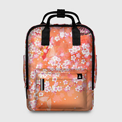 Рюкзак женский Весенняя волна, цвет: 3D-принт