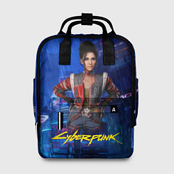 Рюкзак женский Panam Панам Cyberpunk2077, цвет: 3D-принт