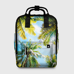 Женский рюкзак Пальмы под солнцем