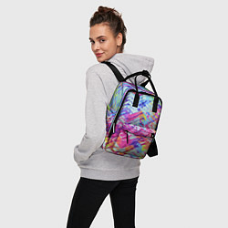 Рюкзак женский Color vanguard pattern, цвет: 3D-принт — фото 2