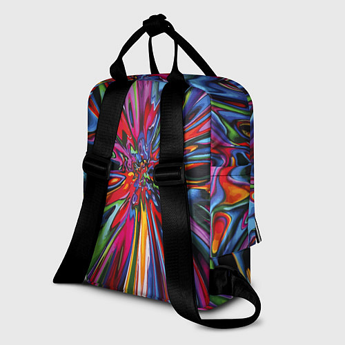 Женский рюкзак Color pattern Impressionism / 3D-принт – фото 2