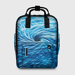 Рюкзак женский Водоворот Океан, цвет: 3D-принт