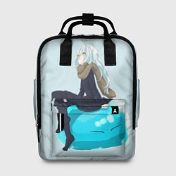 Рюкзак женский Римуру на слизе, цвет: 3D-принт