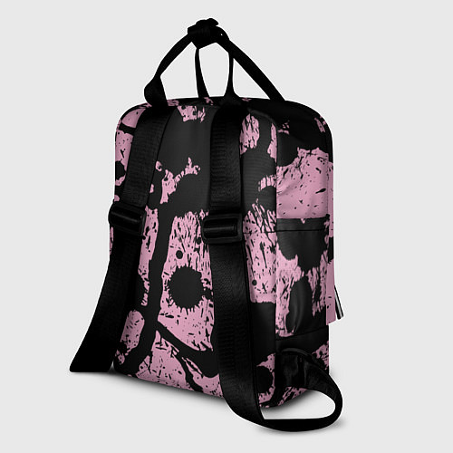 Женский рюкзак Кляксы Авангард Узор Blots Vanguard Pattern / 3D-принт – фото 2