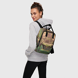 Рюкзак женский Цветной,абстрактный, графический рисунок, цвет: 3D-принт — фото 2