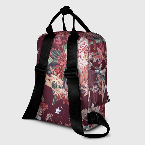 Женский рюкзак Цветы Прекрасный Букет / 3D-принт – фото 2