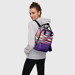 Рюкзак женский Красочные полосы, цвет: 3D-принт — фото 2