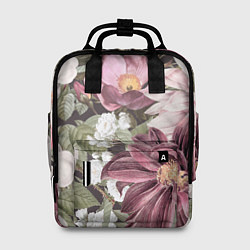 Рюкзак женский Цветы Красивый Цветочный Букет Георгин, цвет: 3D-принт