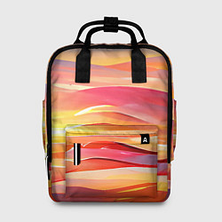 Рюкзак женский Закатное солнце, цвет: 3D-принт