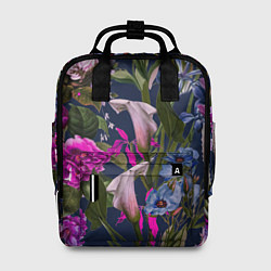 Рюкзак женский Цветы Таинственные, цвет: 3D-принт