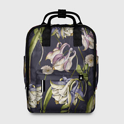 Женский рюкзак Цветы Аквилегии